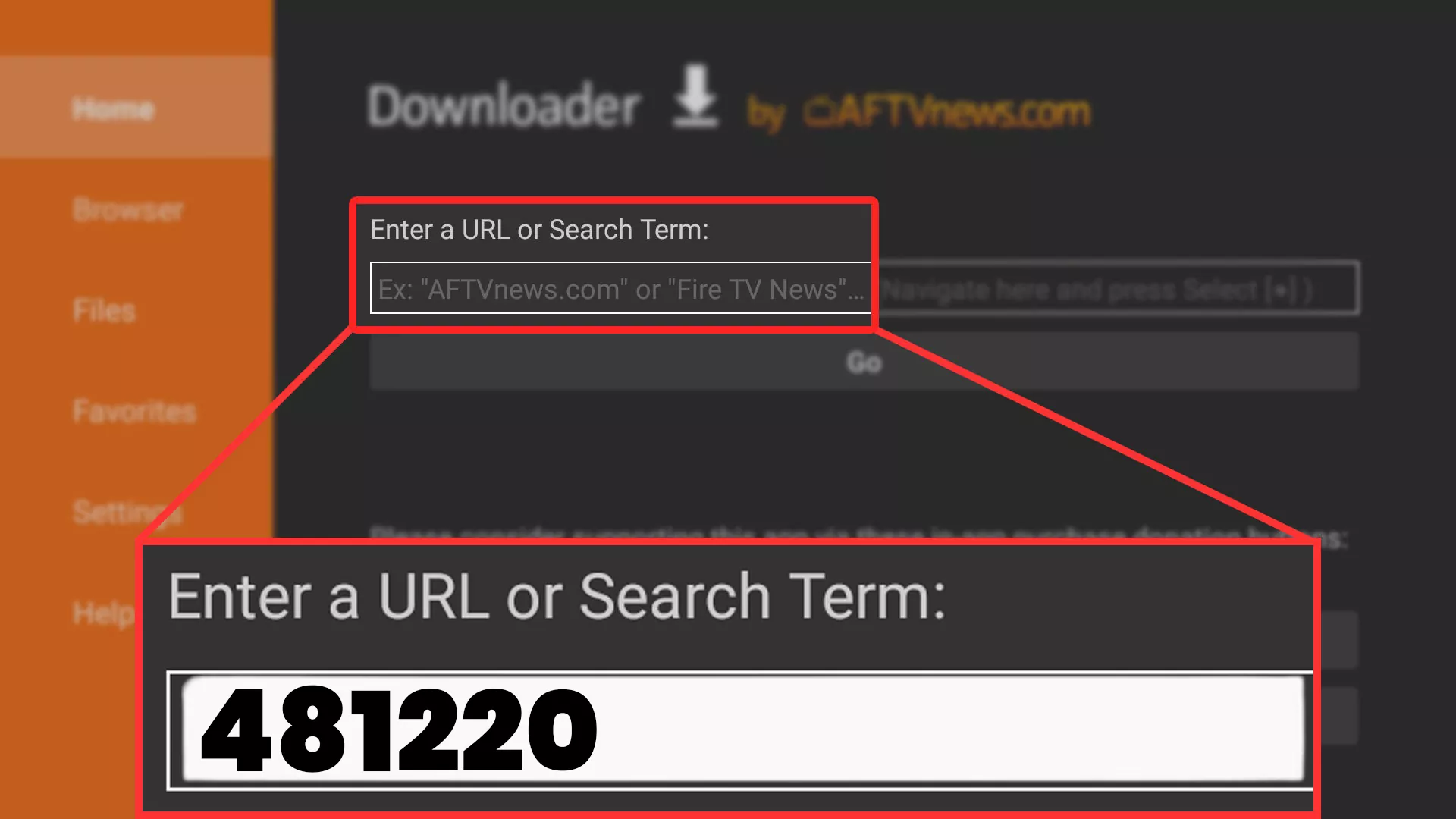 Downloader Search Bar